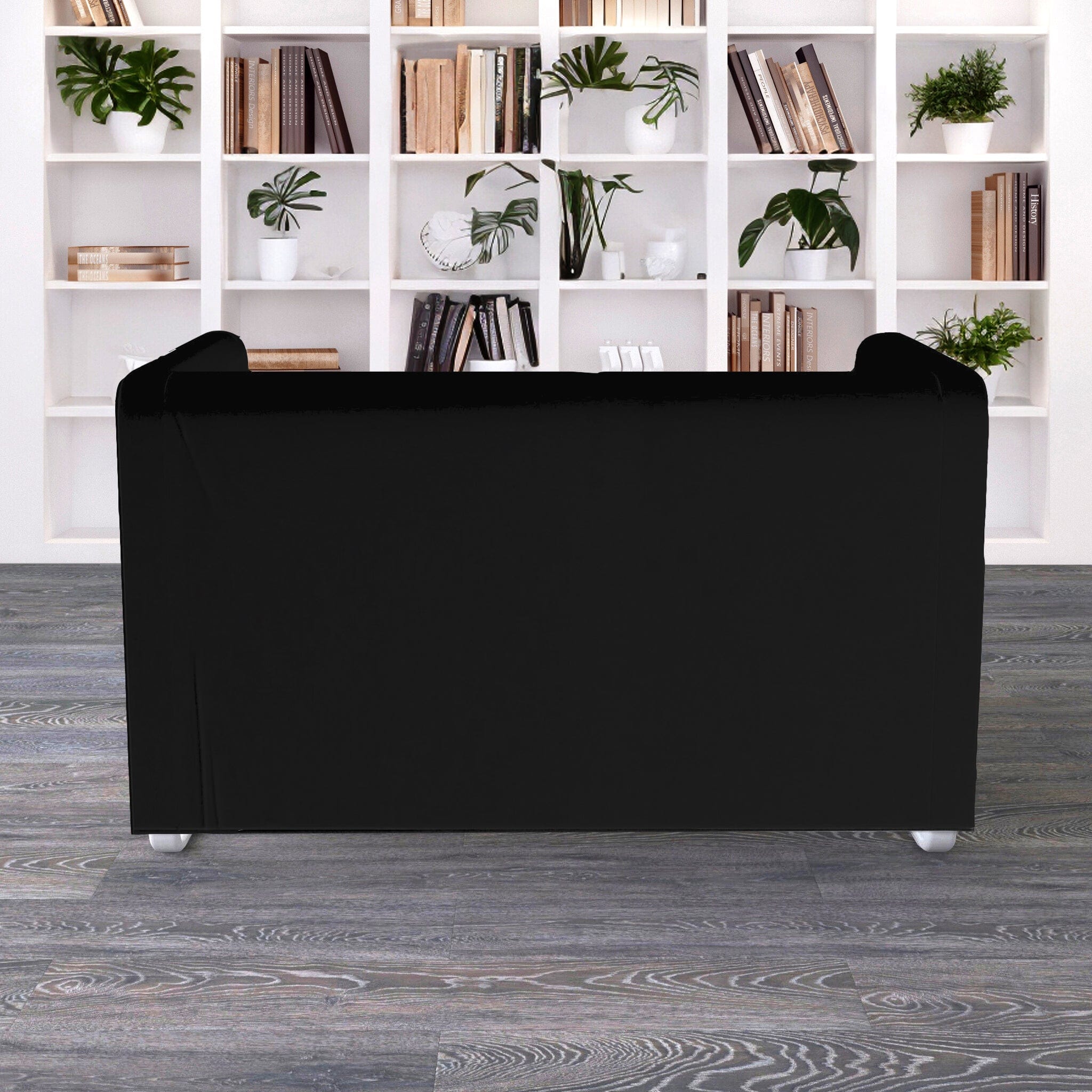 Rockin Cushions IKEA Knopparp Sofa Solid Black European Linen IKEA KNOPPARP Slip Cover